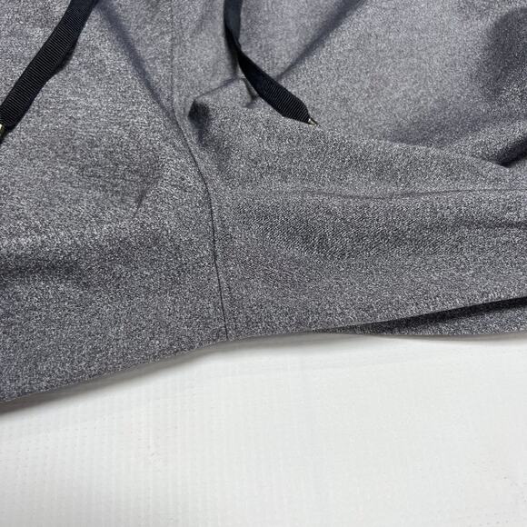 Lululemon On the Fly Crop Pants 23" SIZE 8 Heathered Black Travel Joggers - Picture 10 of 13